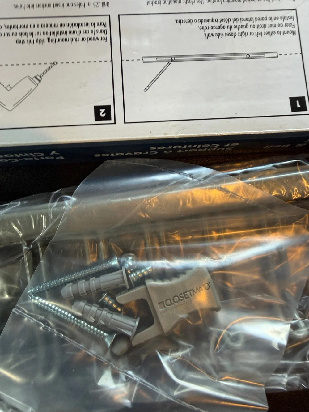 NIB Closetmaid Tie and Belt Rack